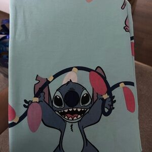 Stitch Christmas shower curtain